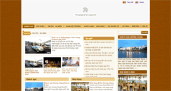 Desktop Screenshot of huonggiangtourist.com