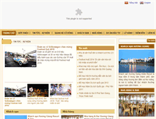 Tablet Screenshot of huonggiangtourist.com